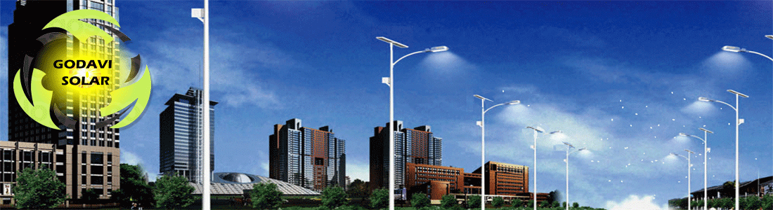 Luminarias solares para alumbrado publico